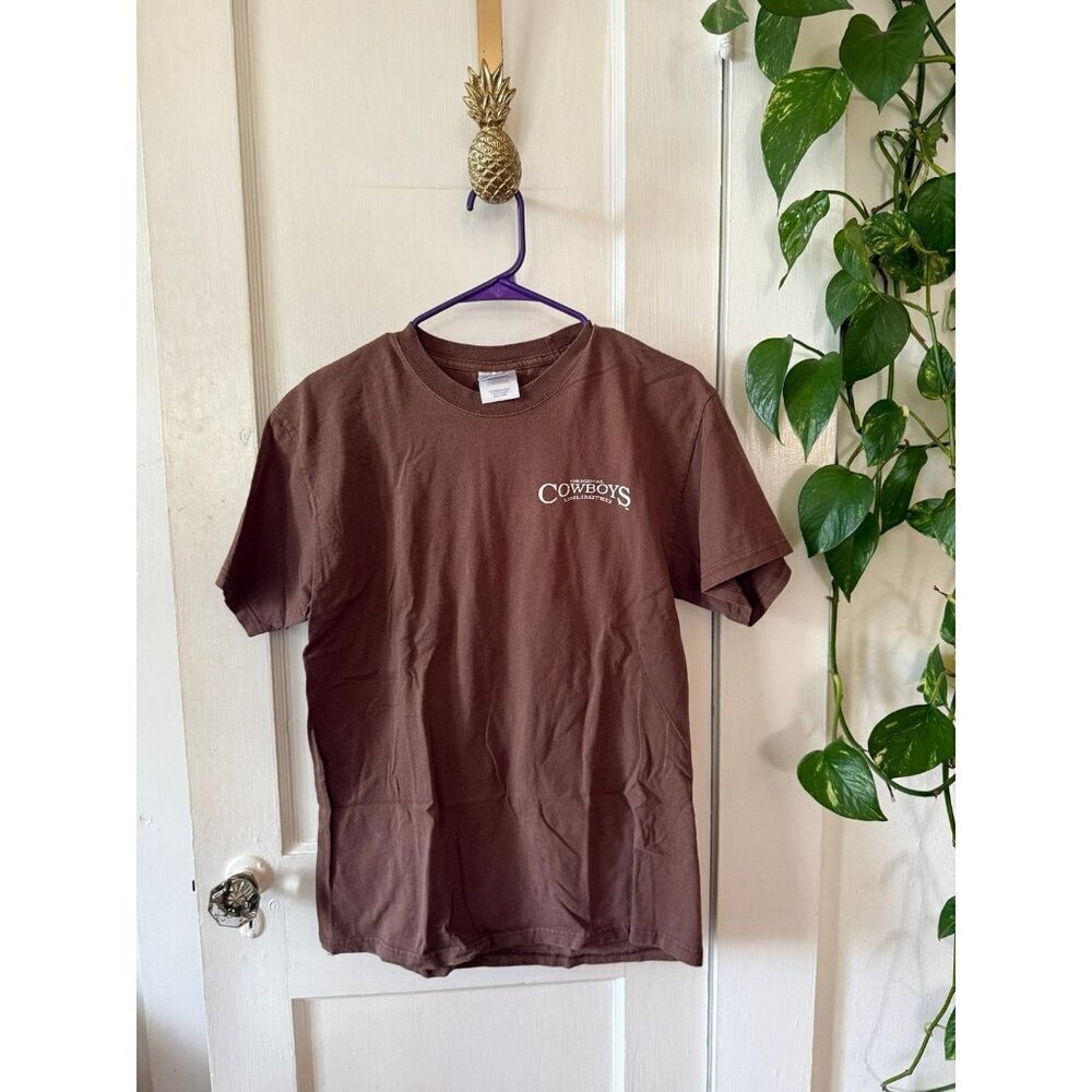 Port & company adult medium COWBOYS unlimited religious shirt